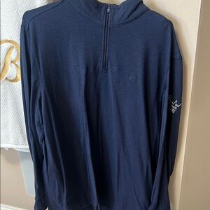 Southern Tide 3/4 zip navy pullover